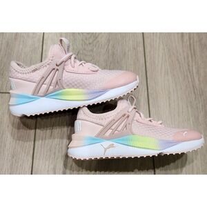 Puma Pacer Future Pastel Slip On 9C Youth Girls Pink Sneakers Casual Shoes